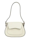 Laura Di Maggio Woman Handbag Cream Size - Leather In White