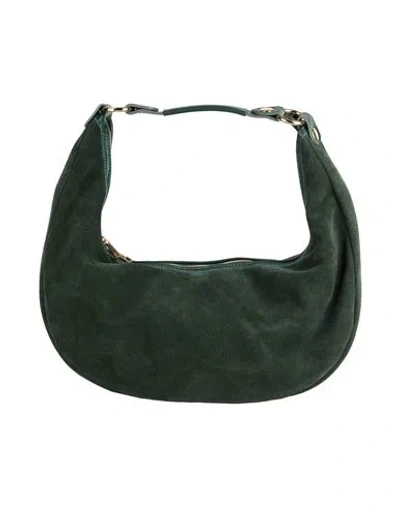 Laura Di Maggio Woman Handbag Dark Green Size - Leather