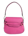 LAURA DI MAGGIO LAURA DI MAGGIO WOMAN HANDBAG FUCHSIA SIZE - LEATHER
