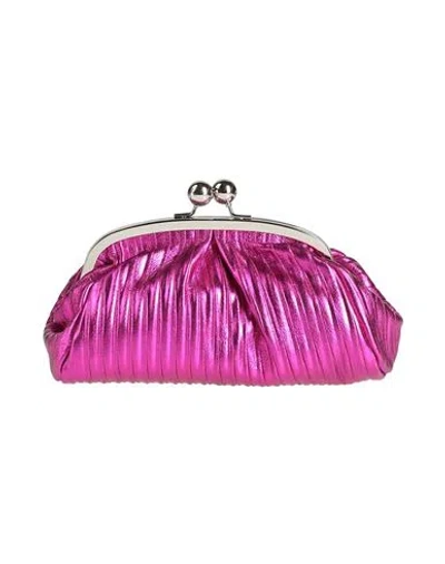 Laura Di Maggio Woman Handbag Fuchsia Size - Leather In Pink