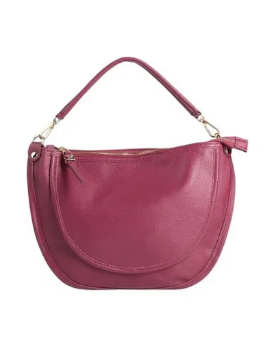 Laura Di Maggio Woman Handbag Garnet Size - Leather In Red