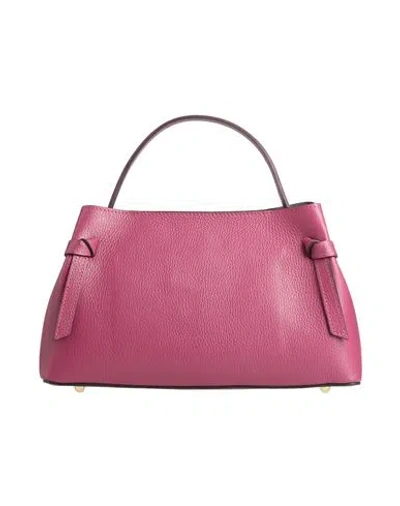 Laura Di Maggio Woman Handbag Garnet Size - Leather In Red