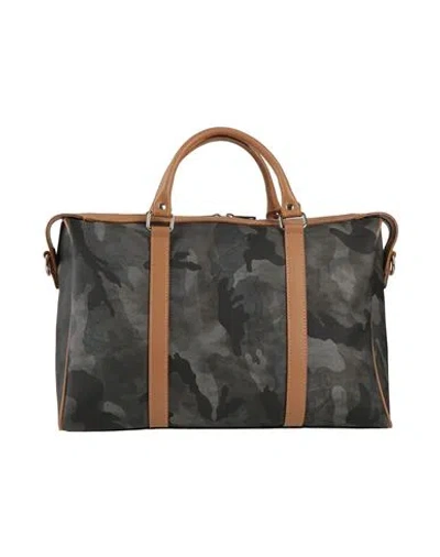 Laura Di Maggio Woman Handbag Lead Size - Leather In Grey