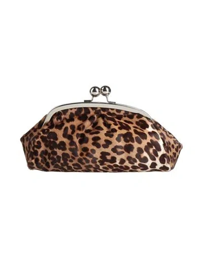 Laura Di Maggio Woman Handbag Light Brown Size - Calfskin