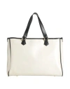 Laura Di Maggio Woman Handbag Off White Size - Leather
