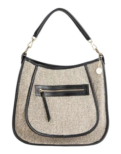 Laura Di Maggio Woman Handbag Off White Size - Wool, Leather