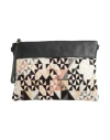 Laura Di Maggio Woman Handbag Orange Size - Leather, Textile Fibers