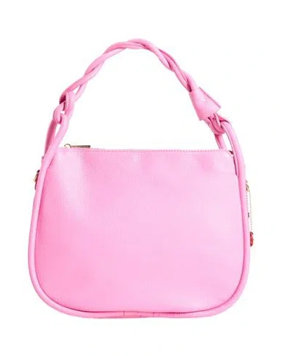 Laura Di Maggio Woman Handbag Pink Size - Leather