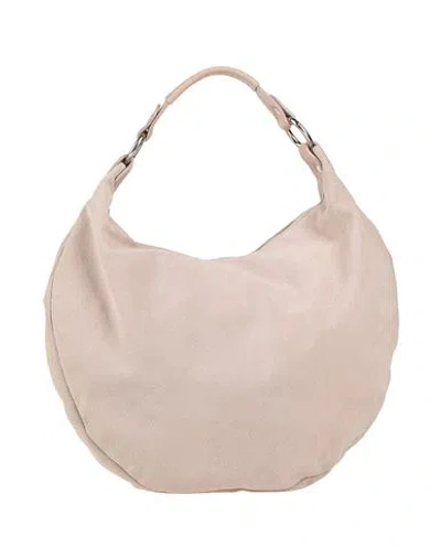 Laura Di Maggio Woman Handbag Sand Size - Leather In Beige