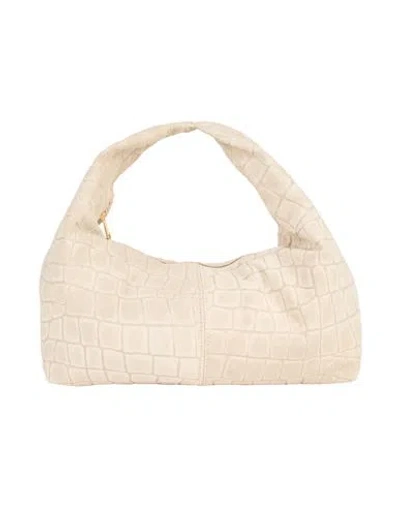 Laura Di Maggio Woman Handbag Sand Size - Leather