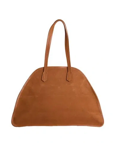 Laura Di Maggio Woman Handbag Tan Size - Leather In Brown
