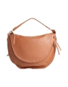 Laura Di Maggio Woman Handbag Tan Size - Leather In Brown