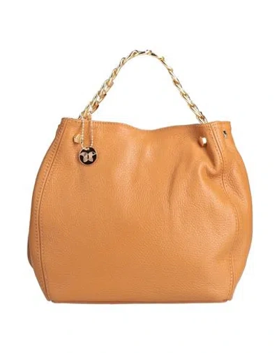 Laura Di Maggio Woman Handbag Tan Size - Soft Leather In Brown