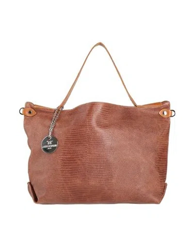 Laura Di Maggio Woman Handbag Tan Size - Calfskin In Brown