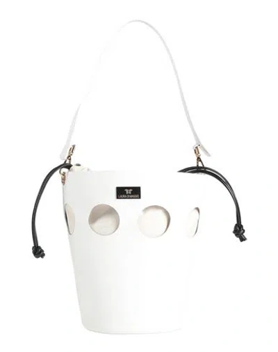 Laura Di Maggio Woman Handbag White Size - Leather