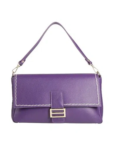 Laura Di Maggio Woman Handbag White Size - Leather