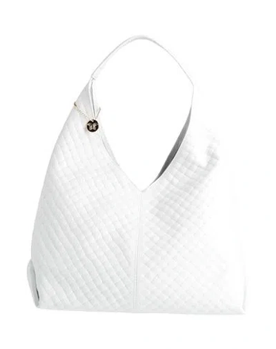 Laura Di Maggio Woman Handbag White Size - Leather