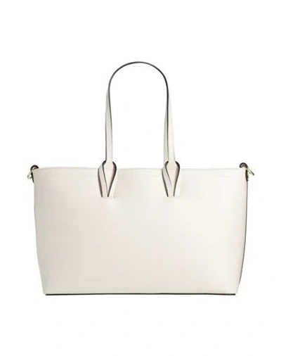 Laura Di Maggio Woman Handbag White Size - Leather
