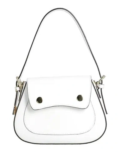 Laura Di Maggio Woman Handbag White Size - Leather