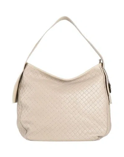 Laura Di Maggio Woman Shoulder Bag Beige Size - Leather In Neutral