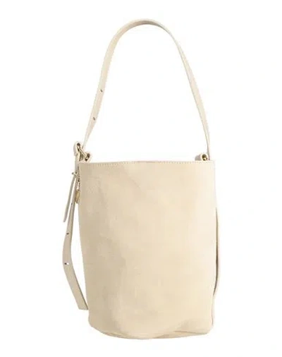 Laura Di Maggio Woman Shoulder Bag Beige Size - Leather In Sand