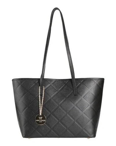 Laura Di Maggio Woman Shoulder Bag Black Size - Calfskin