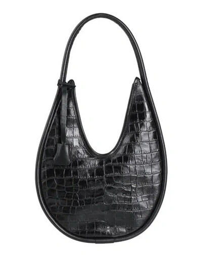 Laura Di Maggio Woman Shoulder Bag Black Size - Leather