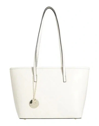 Laura Di Maggio Woman Shoulder Bag Cream Size - Leather In White