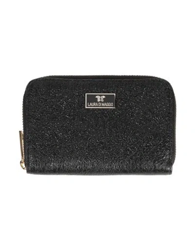 Laura Di Maggio Woman Wallet Black Size - Leather