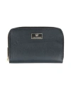 Laura Di Maggio Woman Wallet Midnight Blue Size - Leather