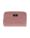 Laura Di Maggio Woman Wallet Pastel Pink Size - Leather