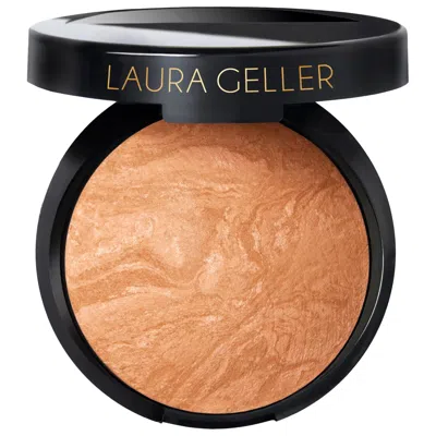 Laura Geller Balance And Glow Illuminating Baked Powder Foundation Golden Medium 0.28 Oz/8.0 G