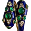 Laura Gray Women's Cobalt Blue Double Headed Snake Bracelet