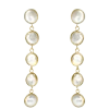 Laura Gray Women's White Freshwater Pearl Dangle Earrings