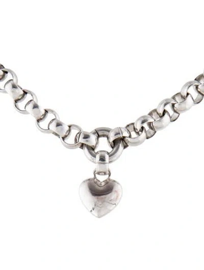 Pre-owned Laura Lombardi Amorina Pendant Necklace, 18.5" In Multi