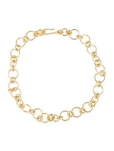 Pre-owned Laura Lombardi Aria Chain Necklace, 17.5" In Multi