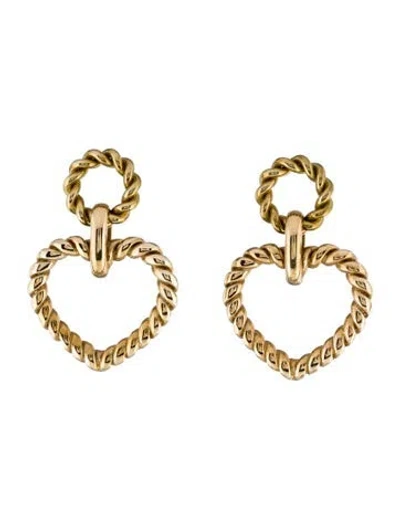 Pre-owned Laura Lombardi Bambola Drop Earrings In Multi