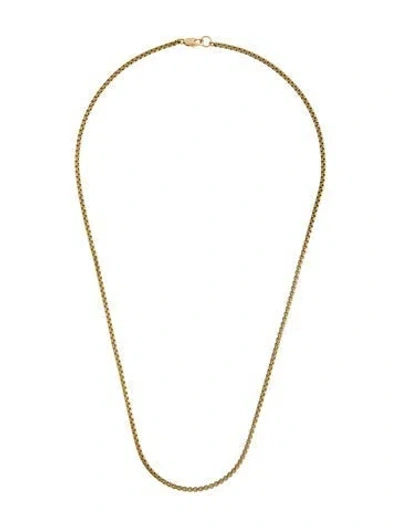 Pre-owned Laura Lombardi Chain Necklace, 18.75" In Multi