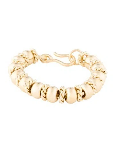 Pre-owned Laura Lombardi Claudia Bracelet, 6.75" In Multi