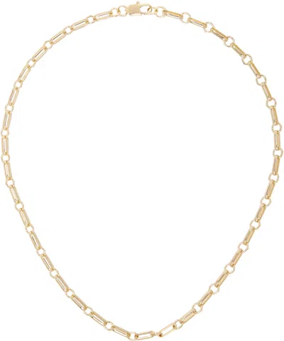 Laura Lombardi Gold Bar Chain Necklace