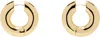 Laura Lombardi Gold Large Terra Hoop Earrings In Gold