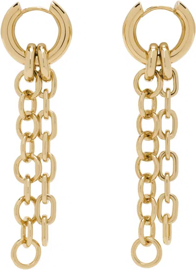 Laura Lombardi Gold Lega Earrings