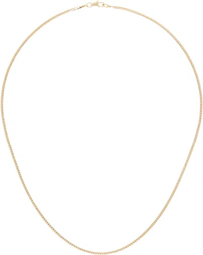 Laura Lombardi Gold Mini Omega Chain Necklace
