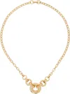 Laura Lombardi Gold Pezza Necklace In Gold