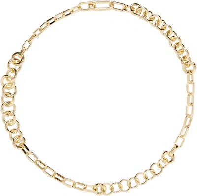 Laura Lombardi Gold Stessa Necklace