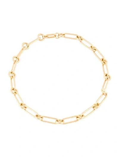 Pre-owned Laura Lombardi Ilaria Chain Necklace, 18" In Multi