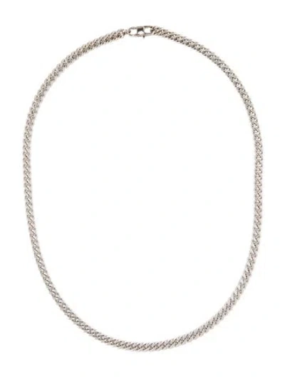 Pre-owned Laura Lombardi Maschio Chain Necklace, 20" In Multi