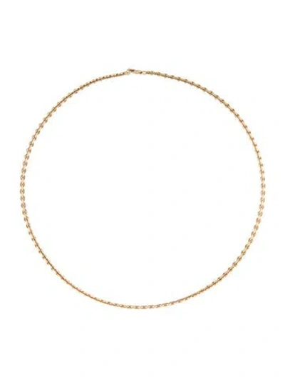 Pre-owned Laura Lombardi Pina Chain Necklace, 16" In Multi
