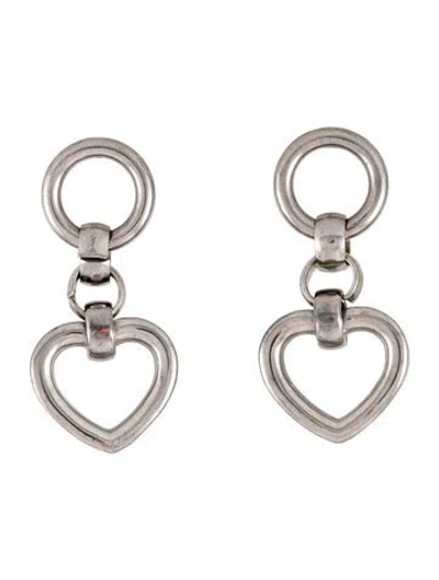 Pre-owned Laura Lombardi Tesoro Drop Earrings In Multi