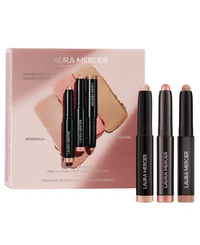Laura Mercier 3-piece Mini Caviar Eye Shadow Stick Trio Gift Set In No Color